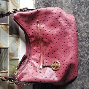Giani Bernini purse faux ostrich